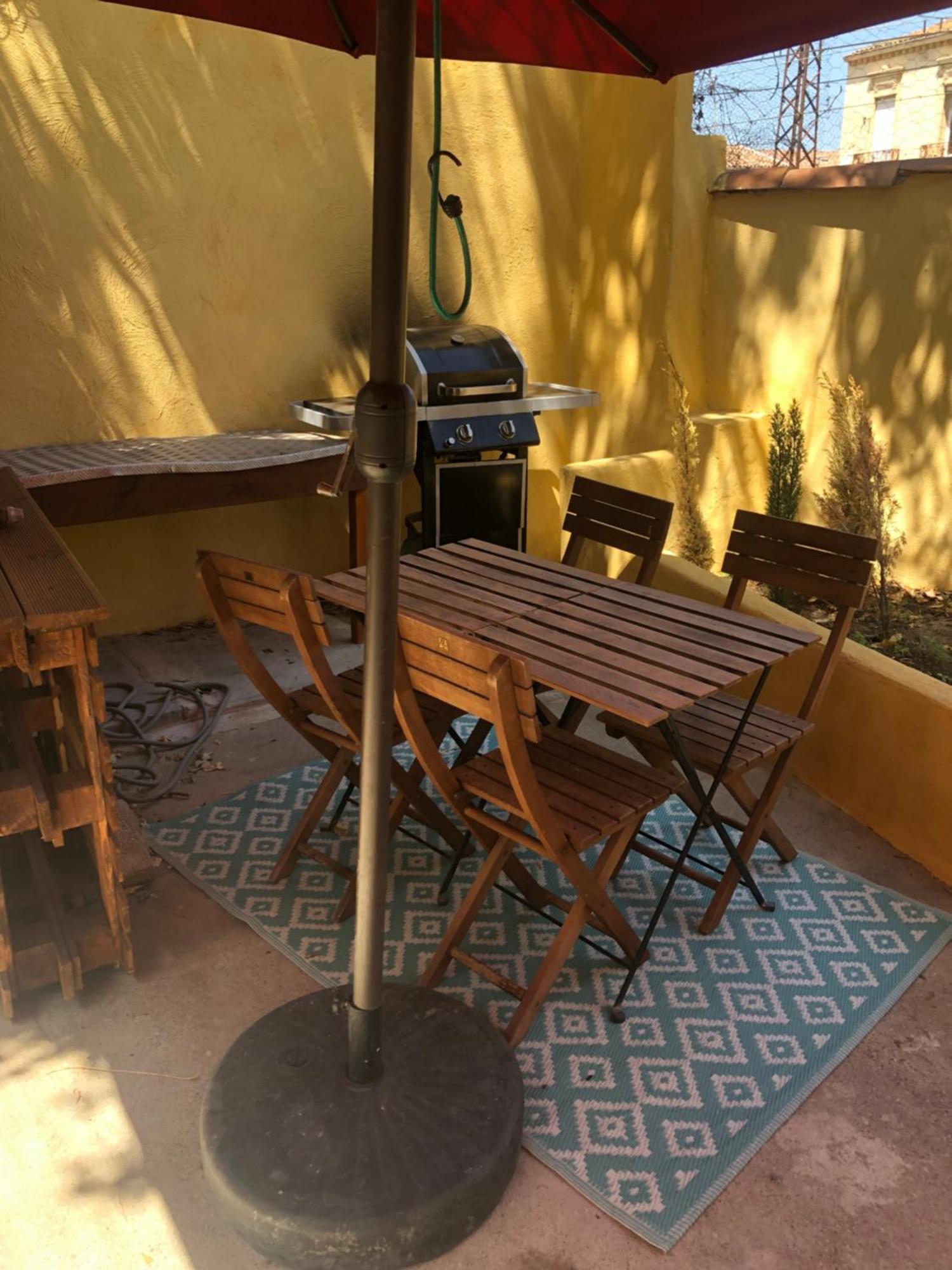 Grand T2 Climatise Avec Jardin Et Spa Narbonne Buitenkant foto